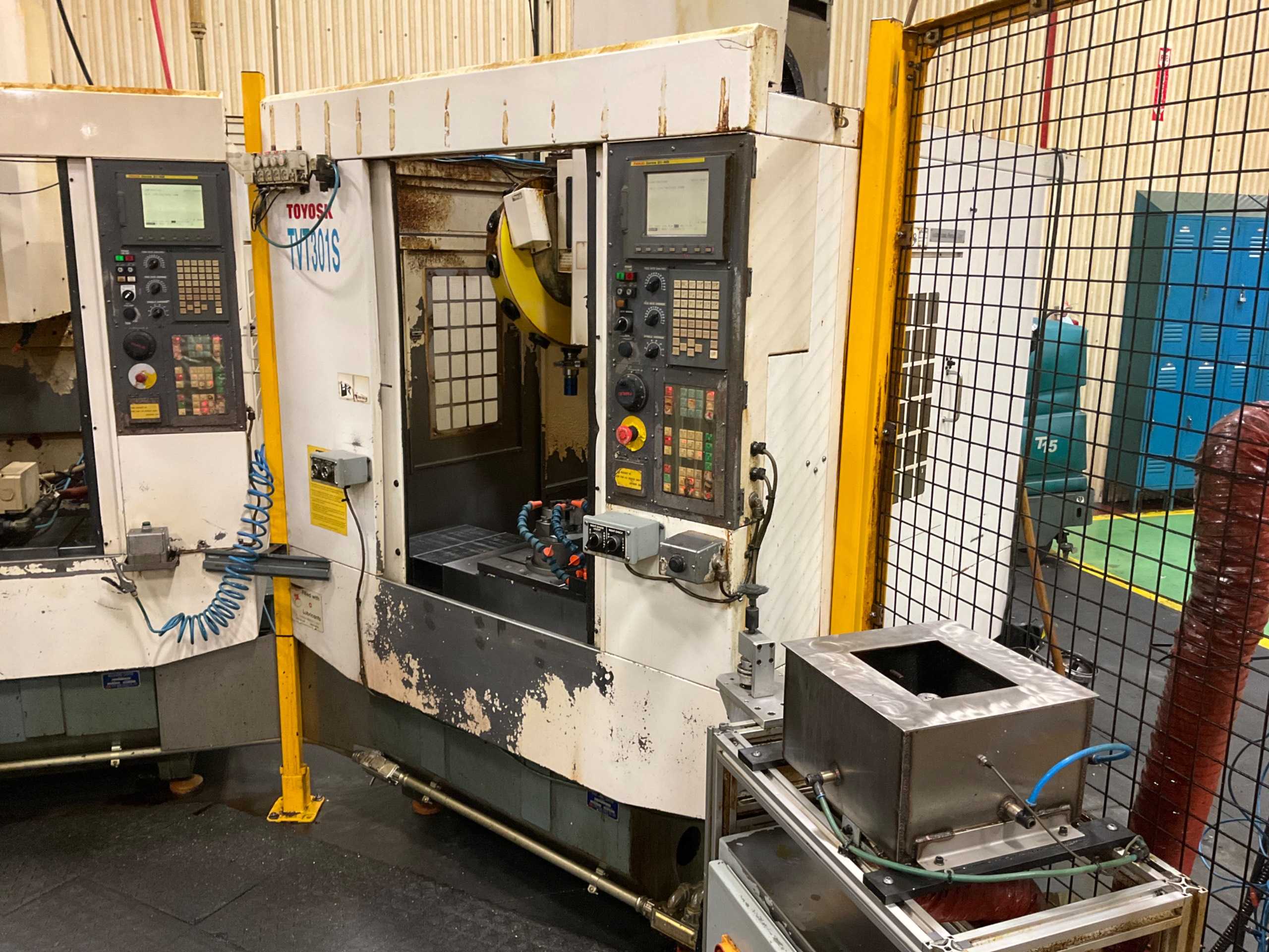2005 TOYOSK TVT301S VERTICAL MACHINING CENTER - VERTICAL MACHINING CENTERS 2005 TOYOSK TVT301S VERTICAL MACHINING CENTER - VERTICAL MACHINING CENTERS