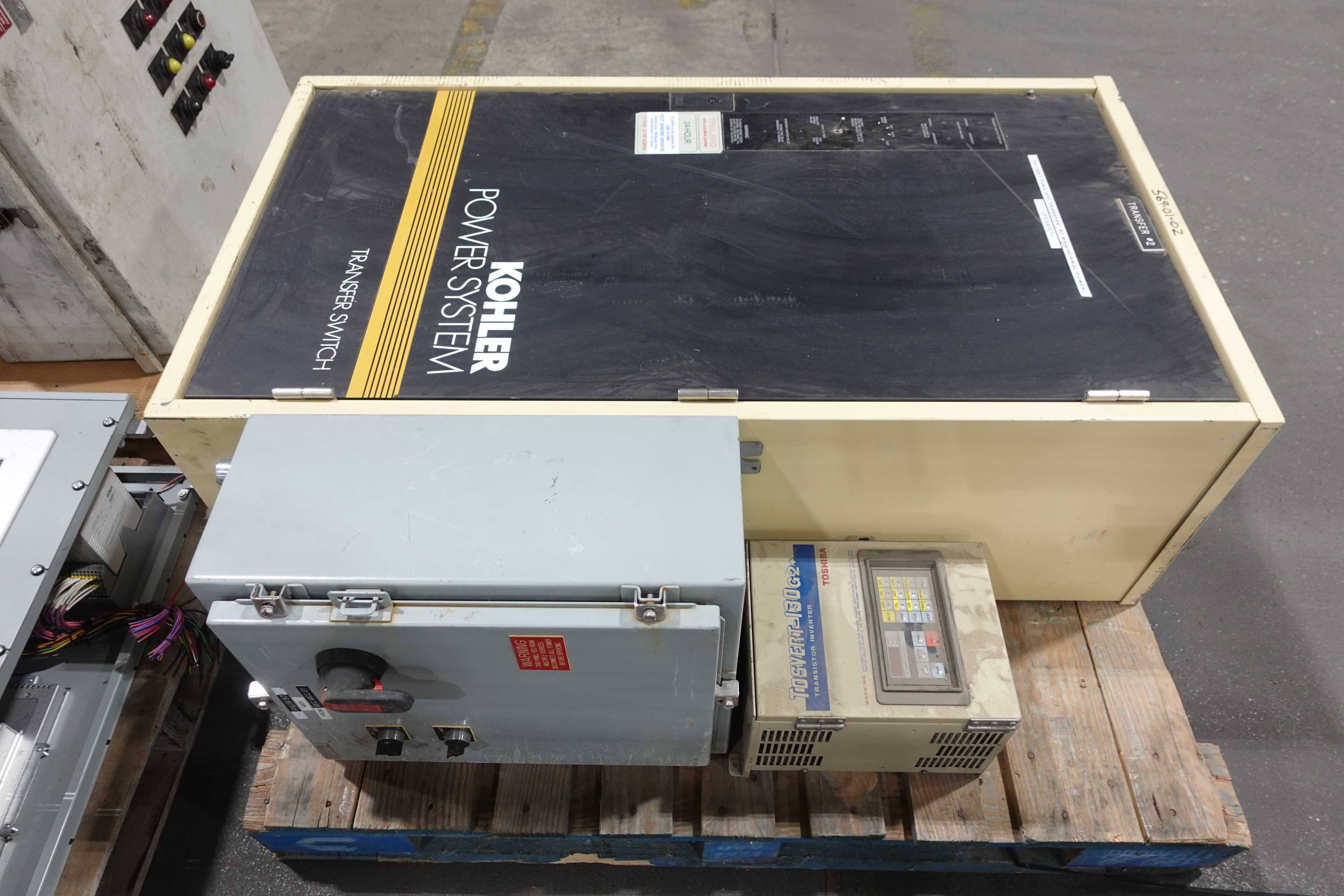 3 PALLETS OF ASSORTED CONTROL CABINETS - CONTROL CABINETS
