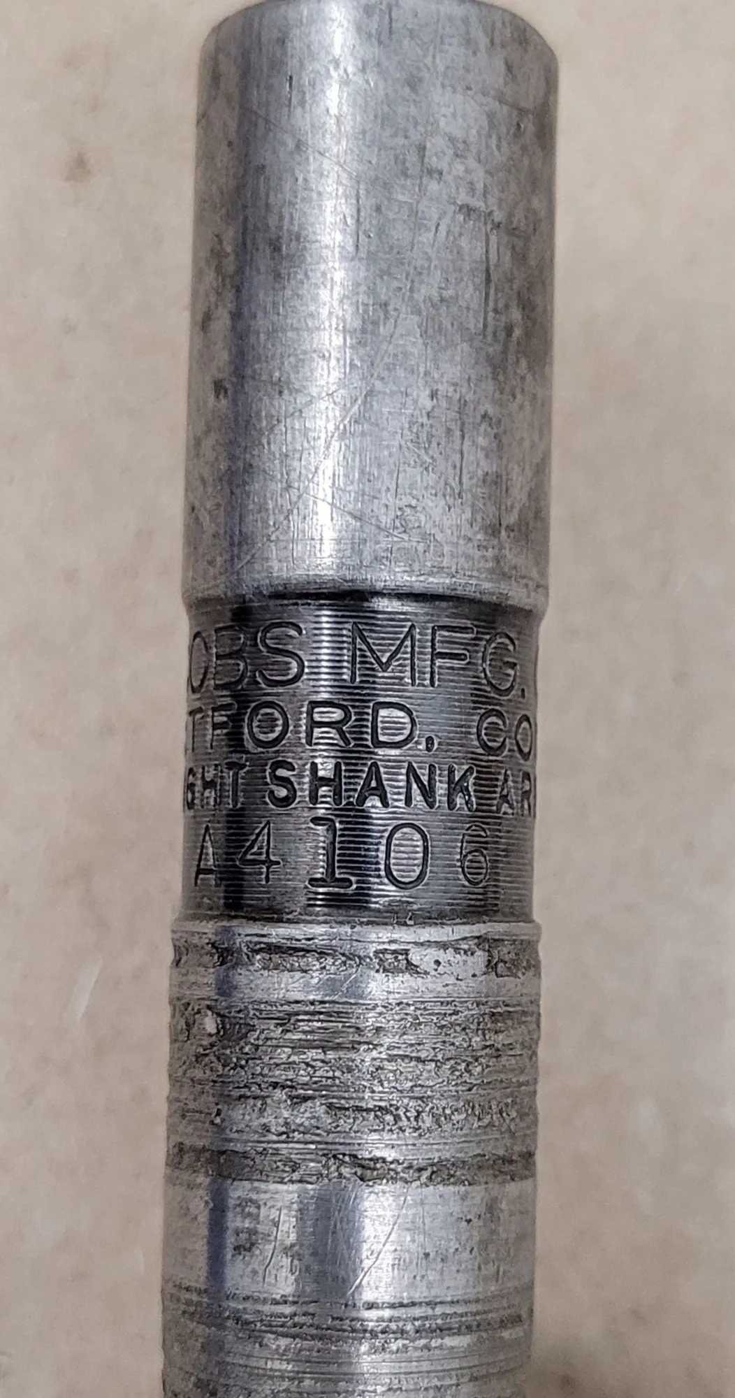 JACOBS NO 34 DRILL CHUCK, 0-1/2" CAPACITY, A4106 5/8" STRAIGHT SHANK ARBOR, K3 KEY INCLUDED - MACHINE TOOLING
