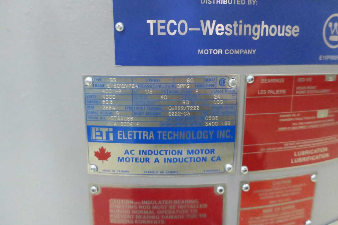 TECO HSB ET5010VP24 AC MOTOR - AC MOTOR