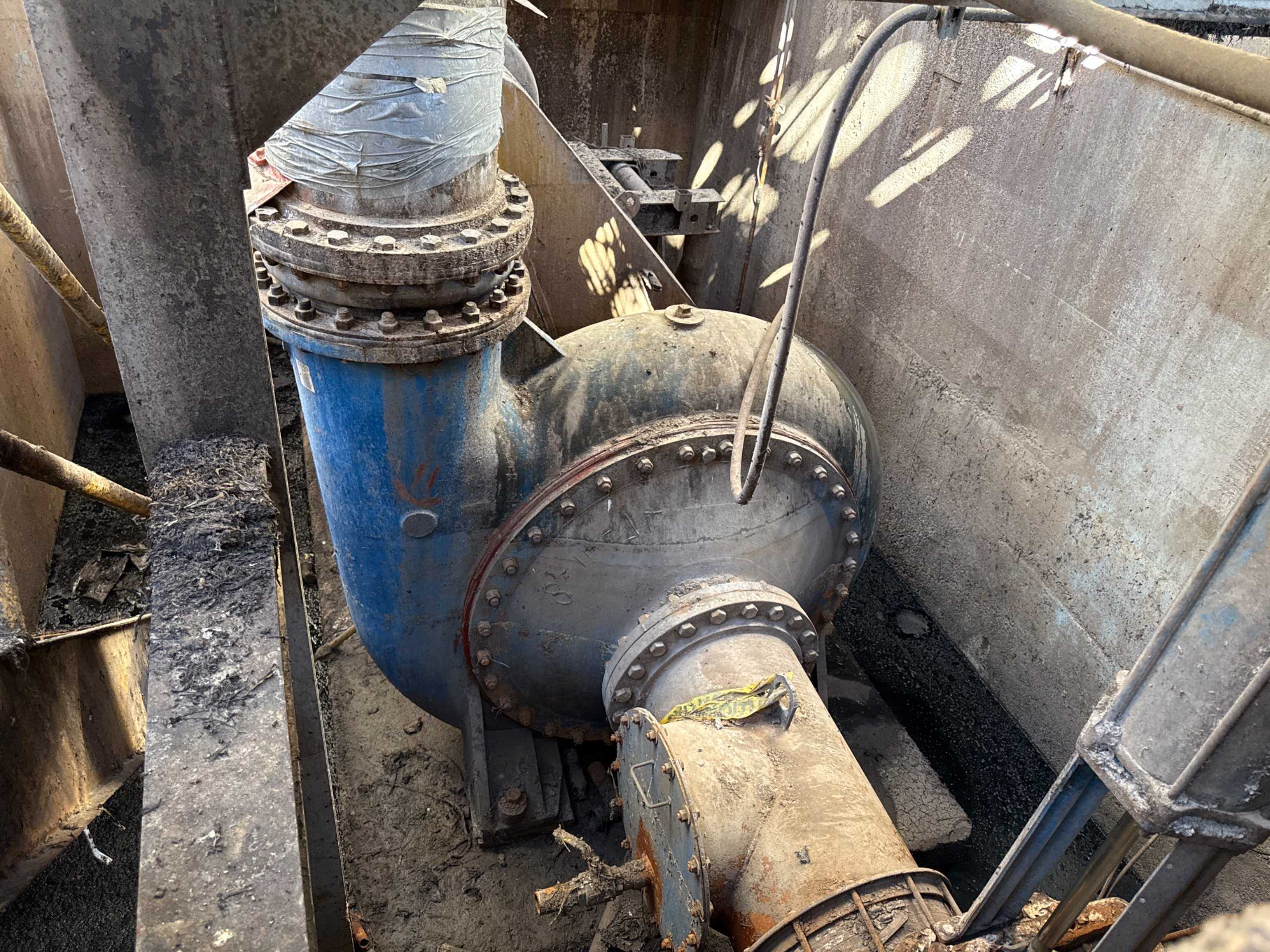 MAIN BEET FEED PUMP & MOTOR ASSEMBLY, 150HP - PUMP & MOTOR ASSEMBLY