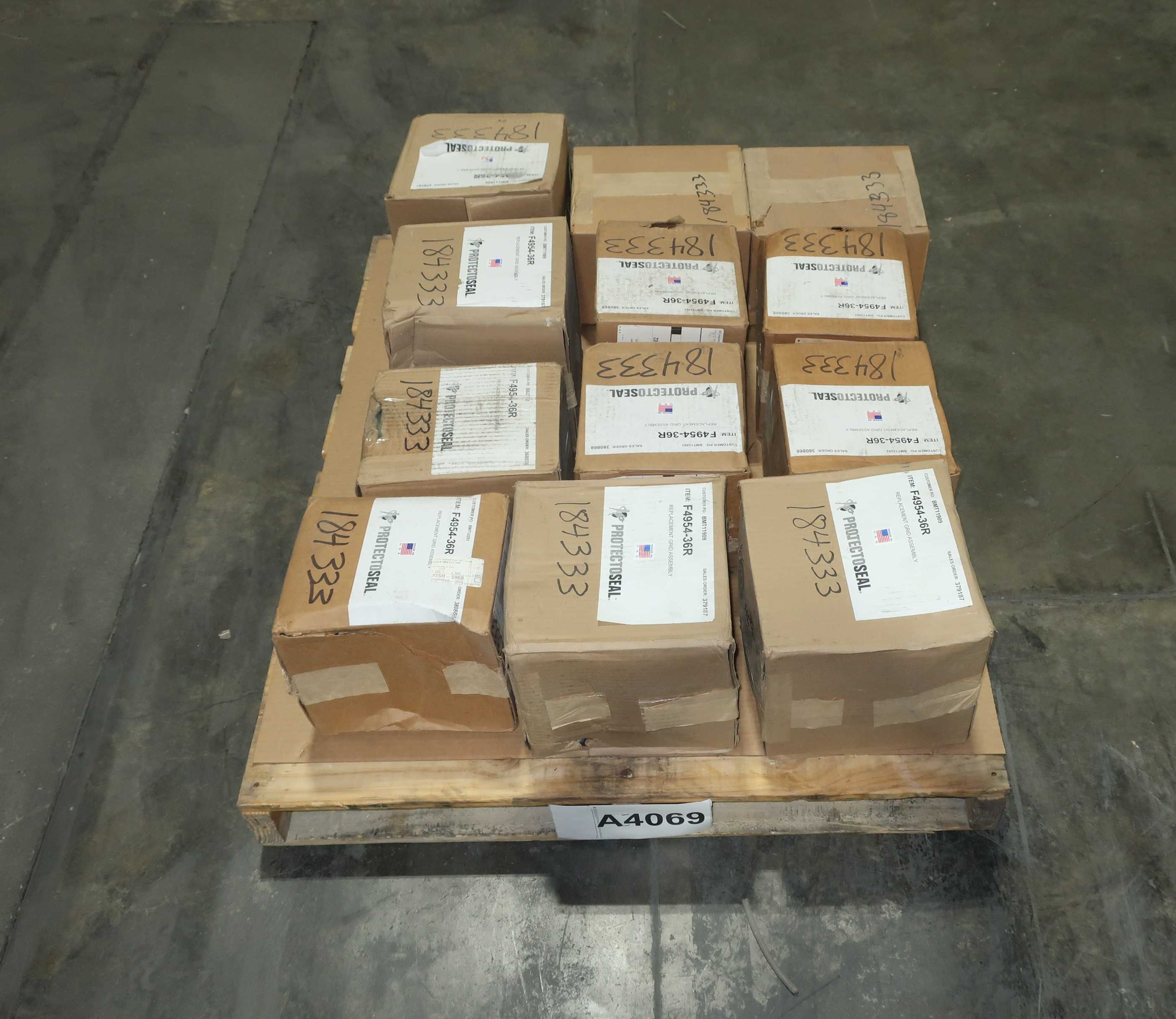PALLET OF ASSORTED GRID ASSEMBLY REPLACEMENTS - MISCELLANEOUS