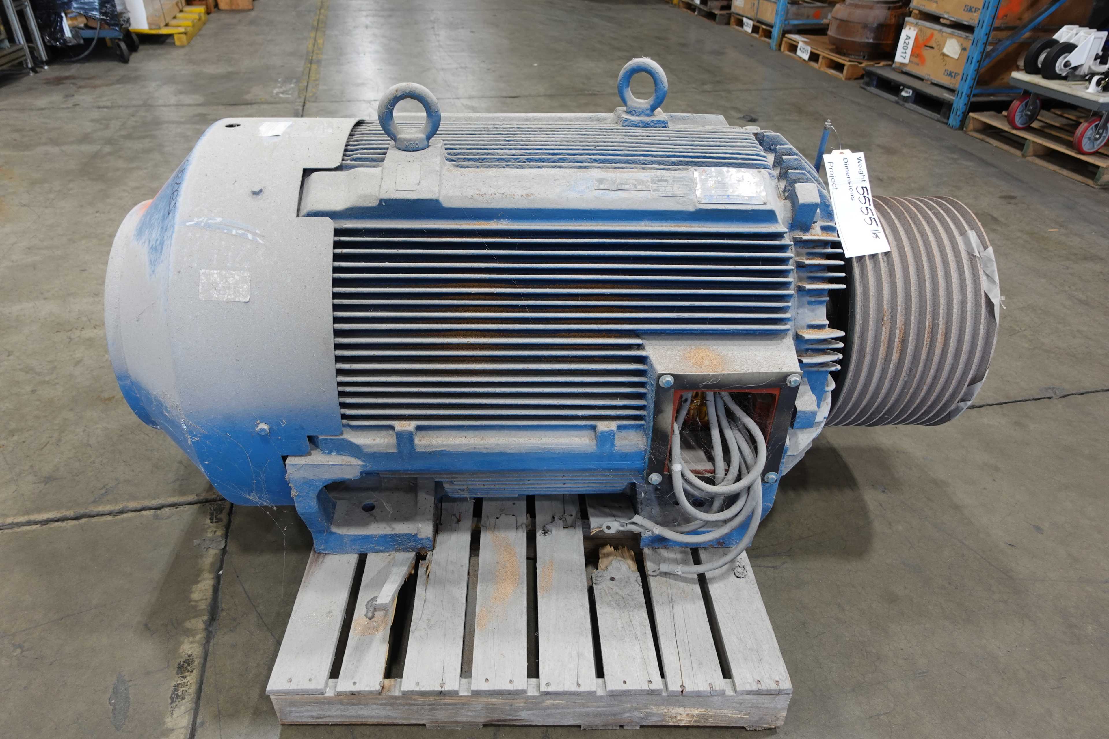 TECO WESTINGHOUSE 400 HP INDUCTION MOTOR - AC MOTOR