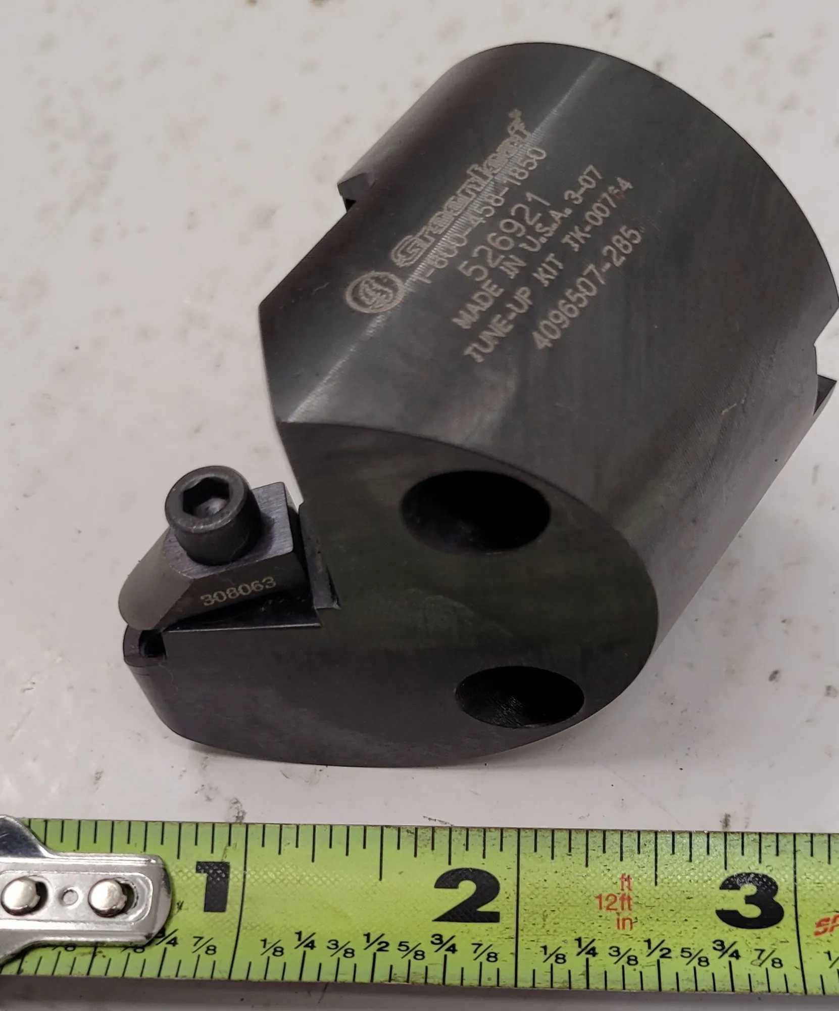 GREENLEAF 526921 INSERT BORING HEAD OAL: 2.33” BODY DIAMETER: 2.00” - MACHINING TOOLING & PARTS