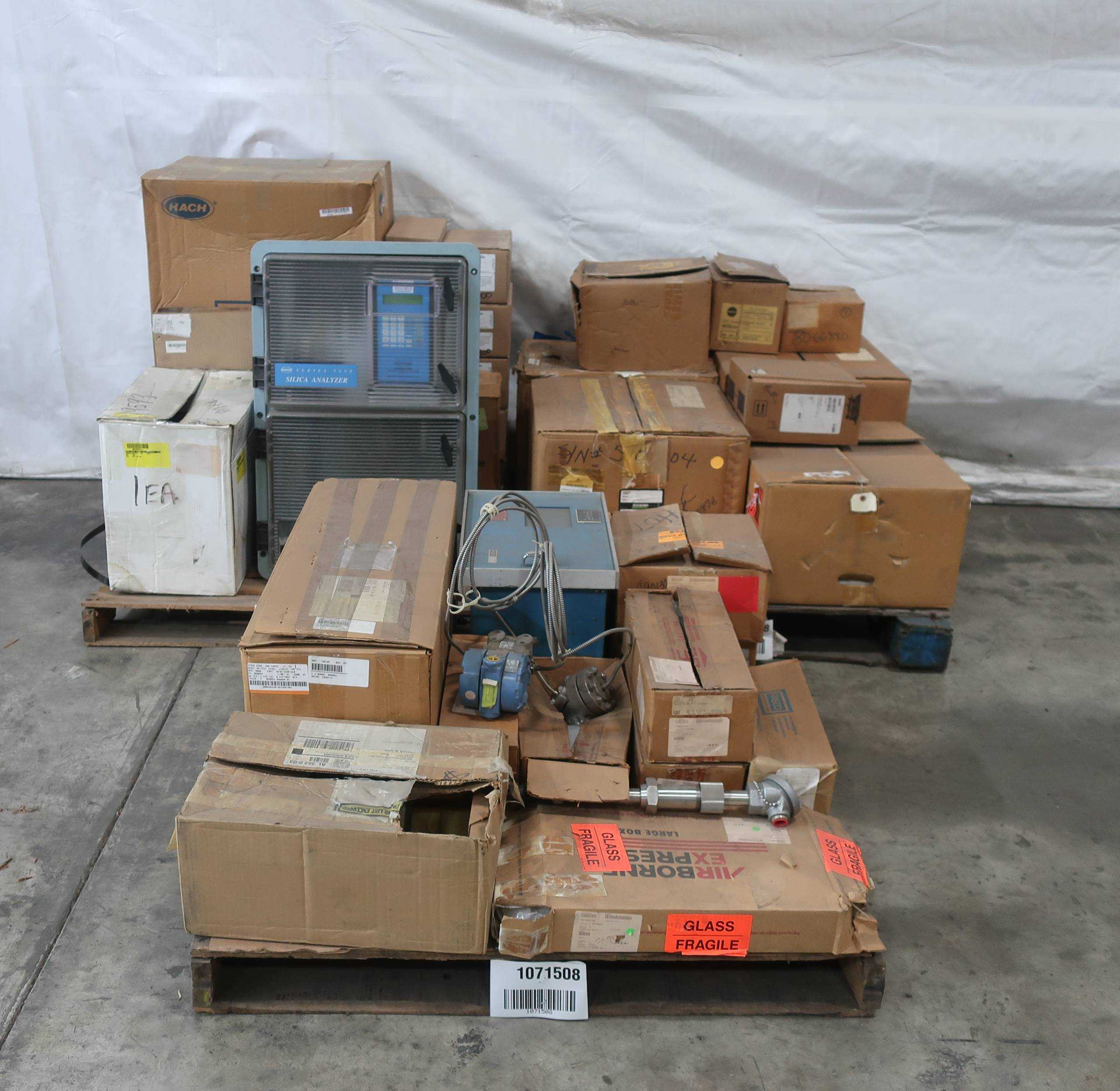 3 PALLETS OF ASSORTED INSTRUMENTATION
