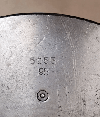 BISON 10" 3-JAW LATHE CHUCK W/D1-6 BACKPLATE - MACHINE TOOLING