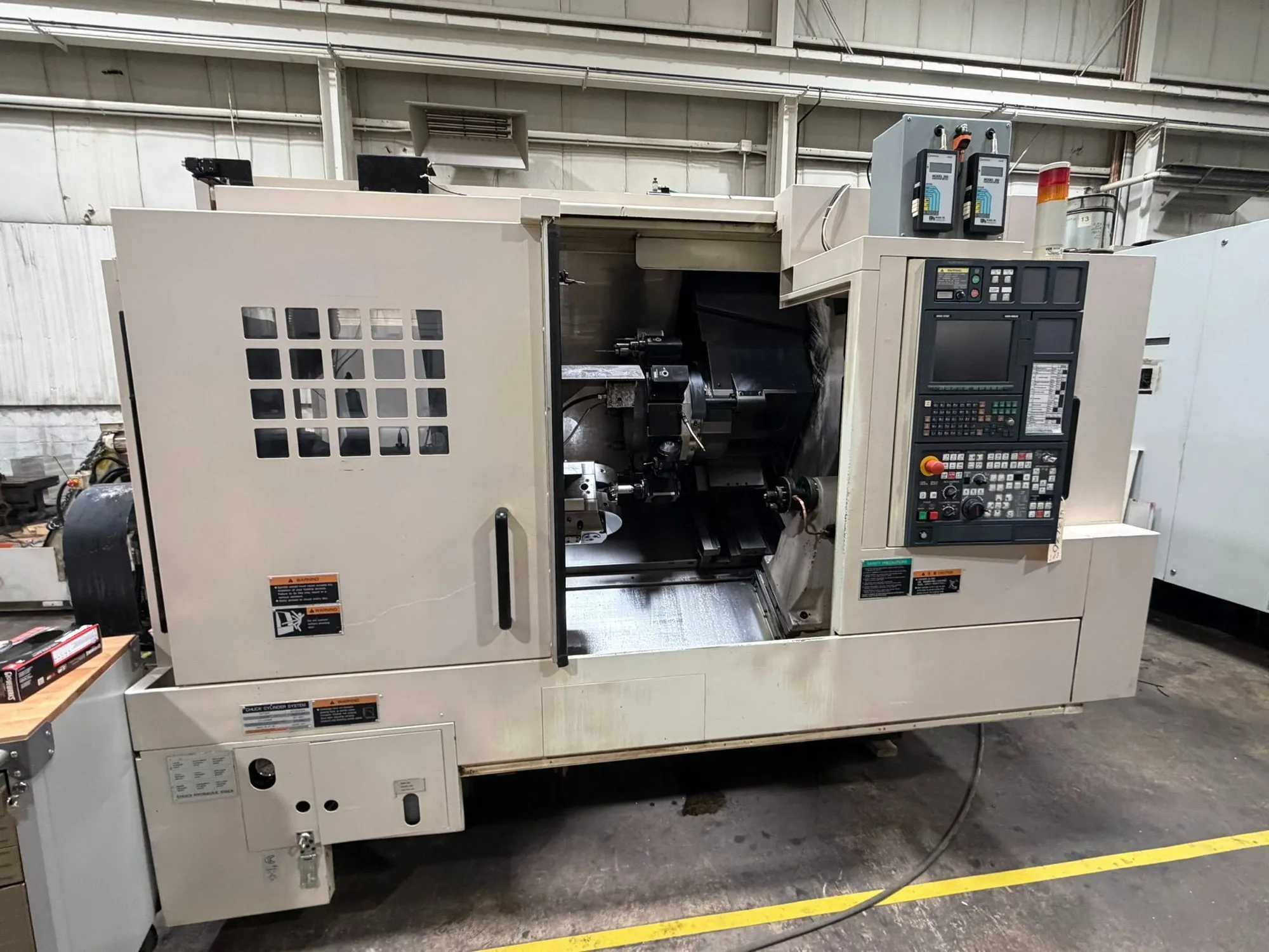 2008 MORI SEIKI NL2500Y/700 CNC LATHE, 4000 RPM, 25 HP, LIVE TOOLING, 12 STATION TURRET - CNC LATHES
